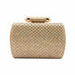 Gold Bling Rectangle Evening Clutch Crossbody Bag, These Bling details Clutch bags are fit for all occasions and places. perfect for makeup, money, credit cards, keys or coins, and many more things. This handbag features a top Clasp Closure for security and contains a detachable shoulder chain that makes your life easier and trendier. Its catchy and awesome appurtenance drags everyone's attraction to you. Perfect gift ideas for a Birthday, Holiday, Christmas, Anniversary, Valentine's Day, etc. 