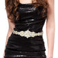 Gold Multi Stone Embellished Sash Ribbon Bridal Wedding Belt Headband. A timeless selection, this sparkling Embellished, Bridal Belt, Rhinestone Belt, Bridal Belt Sash, Wedding Belt is exceptionally elegant, adding an exquisite detail to your wedding dress or tie it on your hair for a glamorous to any outfit.