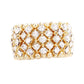 Gold Rhinestone Accented Stretch Ring, Get ready with these Stretch Ring, put on a pop of color to complete your ensemble. Perfect for adding just the right amount of shimmer & shine and a touch of class to special events. Perfect Birthday Gift, Anniversary Gift, Mother's Day Gift, Graduation Gift.