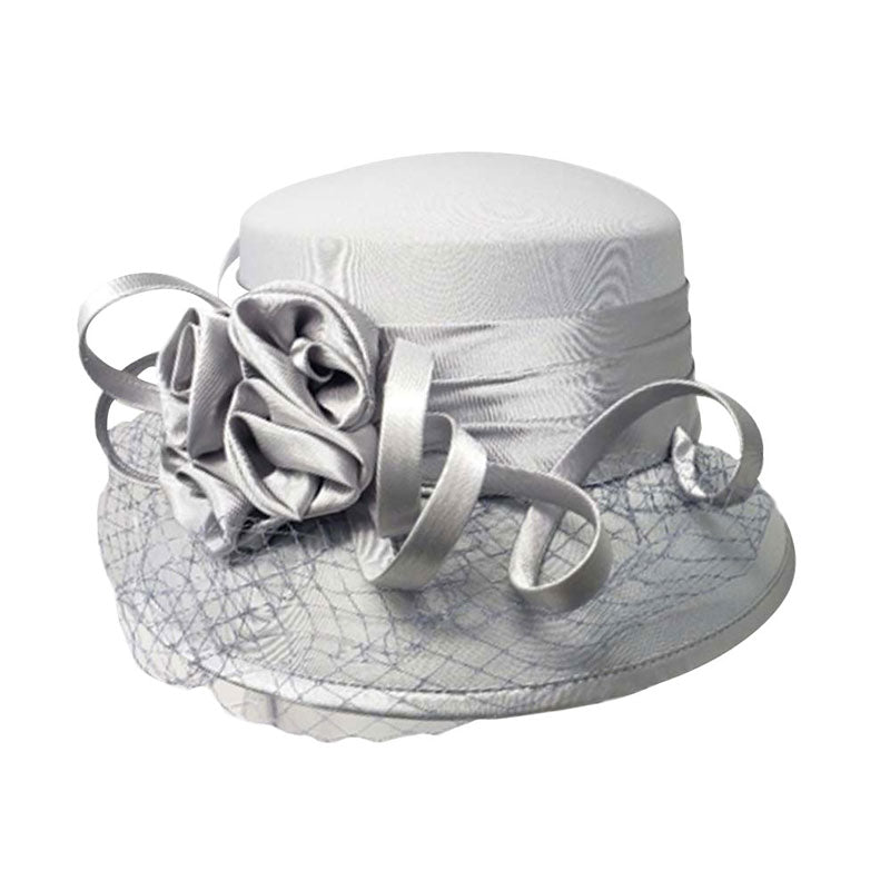 Gray Bow Accented Dressy Hat, Fashionable big bow dressy hat for ladies Fall and Winter outdoor events. Elegant and charming designed, a hat will make you keep your back straight, feel confident and be admirable, especially when the hat is not just fashionable, but when it totally fits your personal style! Perfect fashion hat for wedding, photoshoot, fashion show, play, bridal party, tea party and others.