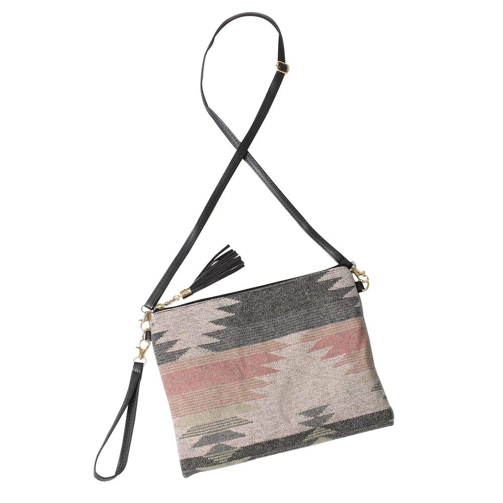 Gray Fashionable Western Patterned Crossbody Clutch Bag, enriches your style and confidence to a greater extent. These trendy and colorful Crossbody Clutch Bag bags come with adjustable and detachable hand straps to enhance your comfortability and ease of carrying. Different colors give you the choice to take your own fit. It's lightweight and easy to carry. Perfect gift for birthdays, holidays, Christmas, New year, etc. for your friends, family, and the persons you love and care for.