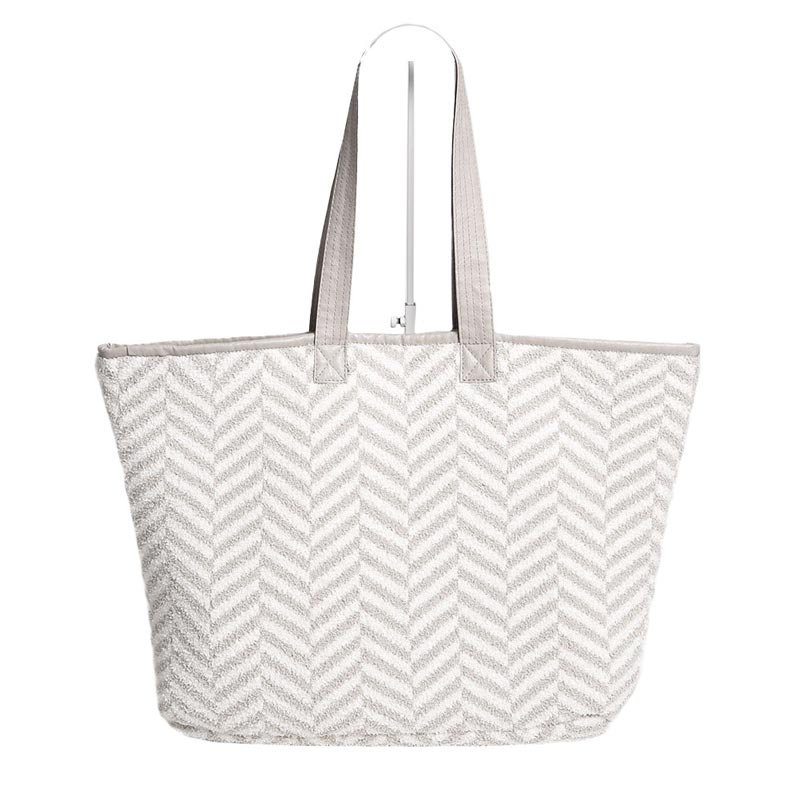 Gray Herringbone Tote Bag, This beautiful trendy bag design gives you the ability to highlight and contrast many different outfits. The shoulder tote bag large enough to hold all your daily needs. Soft and stylish, cute tote with geometric print is full of personality, very fresh and unique; As a fashion statement, goes well with heels and skinny jeans in spring, fall and winter.