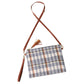 Gray Plaid Check Crossbody Clutch Bag, amps up your confidence and strength. These trendy and colorful bags come with adjustable and detachable hand straps to enhance your comfortability. It's lightweight and easy to carry. It looks like the ultimate fashionista when carrying this small Clutch bag. Perfect gift for birthdays, holidays, Christmas, New year, etc.