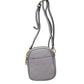 Gray Small Crossbody mobile Phone Purse Bag for Women, This gorgeous Purse is going to be your absolute favorite new purchase! It features with adjustable and detachable handle strap, upper zipper closure with a double pocket. Ideal for keeping your money, bank cards, lipstick, coins, and other small essentials in one place. It's versatile enough to carry with different outfits throughout the week. It's perfectly lightweight to carry around all day with all handy items altogether.