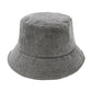 Gray Solid Corduroy Bucket Hat, show your trendy side with this floral corduroy bucket hat. Adds a great accent to your wardrobe, This elegant, timeless & classic Bucket Hat looks fashionable. Perfect for that bad hair day, or simply casual everyday wear;  Accessorize the fun way with this solid Corduroy bucket hat. It's the autumnal touch you need to finish your outfit in style. Awesome winter gift accessory.