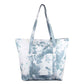 Gray Tie Dye Tote Bag, this bright tote bag is the perfect accessory. Whether you are out shopping, going to the pool or beach, this Tie Dye Tote bag is the perfect accessory. Spacious enough for carrying any and all of your outside essentials. The soft strap really helps carrying this tie dye shoulder bag comfortably.