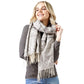 Gray Western Patter Printed Scarf, beautifully printed design makes your beauty more enriched. Great to wear daily in the cold winter to protect you against the chill. It amplifies the glamour with a polyester material that feels amazing snuggled up against your cheeks. This scarf is a versatile choice that can be worn in many ways. Perfect Gift for Wife, Mom, and your beloved ones on their Birthdays or any other occasions. Perfect for wear at Holidays, Christmas, Anniversary, Fun Night Out, etc.