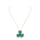 Green Gold Heart Crystal Rhinestone Clover Pendant Necklace, put on a pop of color to complete your ensemble. This lightweight necklace matching with your St. Patrick's Day clothing. This expound your St. Patrick's Day party and attract everyone's attention. This necklace can be fit for St. Patrick's Day party, night parties, carnivals. Perfect gift idea for your loving one.