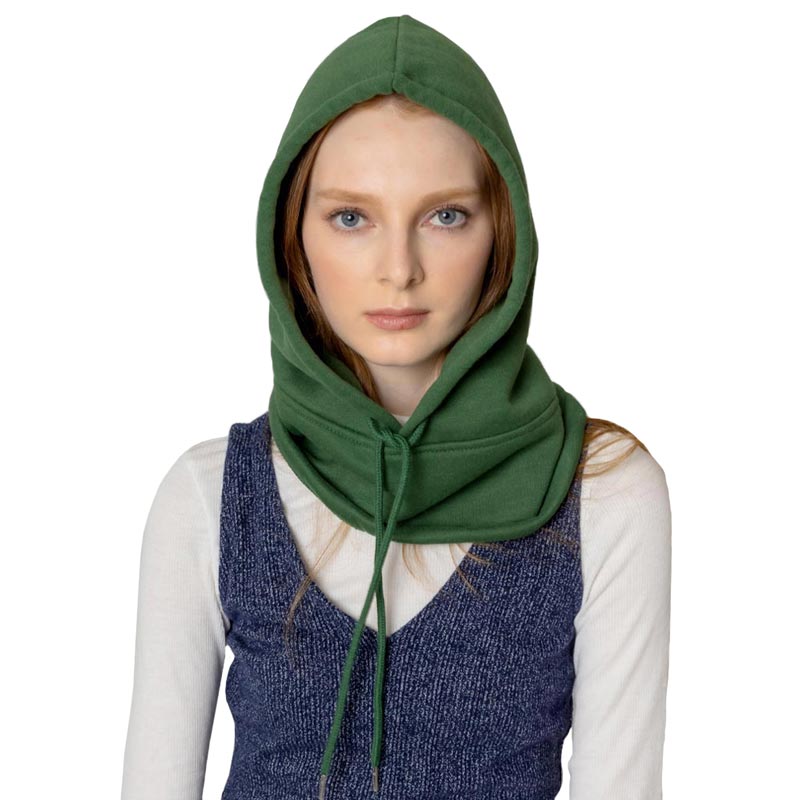 Green Sporty String Snood Hat, This sporty snood will provide warmth and comfort in the winter and cold days. Comfortable and lightweight, made with breathable fabric. It is shaped to fit around collars and has a neck cord with a toggle to ensure a comfortable fit. The fabulous & stylish knitting pattern makes it fantastic. A hat and snood will become your favorite accessory in cold weather for every day indoors and outdoors. This snood hat will be a good gift for your loved ones. Stay comfortable & cozy!