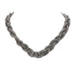 Hematite Bling Braided Necklace. Beautifully crafted design adds a gorgeous glow to any outfit. Jewellery that fits your lifestyle! stunning bling braided necklace will sparkle all night long making you shine out like a diamond. perfect for a night out on the town or a black tie party. Perfect Gift for Birthday, Anniversary, Prom, Mother's Day Gift, Thank you Gift.