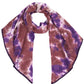 Iris Ginger C C Tie Dye Bias Cut Scarf With Rubber Patch, add a beautiful look and touch of perfect class to your outfit in style. Nicely designed with tie dye that gives a unique and awesome appearance with comfort and warmth. Perfect weight makes it wearable to complement your outfit, or with your favorite fall jacket. Great for daily wear in the cold winter to protect you against the chill.