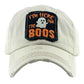 Ivory I'm Here For The Boos Halloween Ghost Vintage Baseball Cap, add a glowing perfection to your Halloween costume. Its attractiveness makes your presence means to the places you will be. The ghost-themed Baseball cap makes you sparkly at the party and gets many compliments. Show your trendy choice with this lovely Baseball cap. These Halloween cap is perfect for a night out, outdoor events, hip hop fashion, Halloween costumes, shopping, dating.
