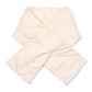 Ivory Padding Oblong Pull Through Scarf, delicate, warm, on trend & fabulous, a luxe addition to any cold-weather ensemble. Great for daily wear in the cold winter to protect you against chill, classic infinity-style scarf & amps up the glamour with plush material that feels amazing snuggled up against your cheeks.