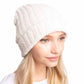 Ivory Soft Solid Knit Beanie Hat, made with 100% soft and warm acrylic yarn to ensure maximum comfort and durability with perfect style. Ideal winter head cover! Comes in one size winter cap that fits most head sizes. wear it with any outfit before running out of the door into the cool air to keep yourself warm and toasty and absolutely unique. You’ll want to reach for this toasty beanie to stay trendy on any occasion at any place.