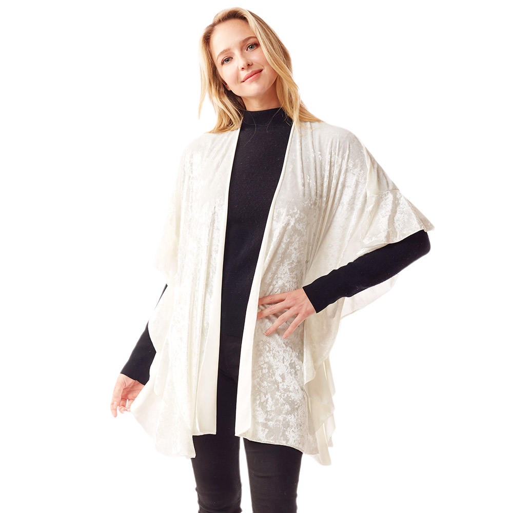 Solid Color Printed Long Velvet Shawl Winter Burnout Shawl Poncho Women Outwear Cover, the perfect accessory, luxurious, trendy, super soft chic capelet, keeps you warm & toasty. You can throw it on over so many pieces elevating any casual outfit! Perfect Gift Birthday, Holiday, Christmas, Anniversary, Wife, Mom, Special Occasion