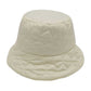 Ivory Wave Padded Bucket Hat, Show your trendy side with this chic Wave Padded Bucket Hat. Have fun and look Stylish anywhere outdoors. Great for covering up when you are having a bad hair day. Perfect for protecting you from the sun, rain, wind, snow, beach, pool, camping, or any outdoor activities. Amps up your outlook with confidence with this trendy bucket hat.