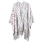 Ivory Zebra Patterned Crochet Poncho, on-trend & fabulous will surely amp up your beauty in perfect style. A luxe addition to any cold-weather ensemble. The perfect accessory, luxurious, trendy, super soft chic capelet. It keeps you warm and toasty in winter & cold weather. You can throw it on over so many pieces elevating any casual outfit! Perfect Gift for Wife, Mom, Birthday, Holiday, Anniversary, or Fun Night Out. Have a comfortable winter!