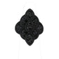 Jet Black Rhinestone Embellished Petal Stretch Ring, This beautiful stretch ring is made to make you look stunning and stand out from the crowd on any special occasion. The added stretch band ensures a comfortable fit on any finger size. This rhinestone ring makes it look shine even better. It is sure to garner admiration with these awesome rings on special occasions. Perfect Birthday Gift, Anniversary Gift, Mother's Day Gift, Graduation Gift, Prom Jewelry, Just Because Gift.