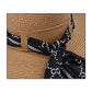 Khaki Patterned Scarf Band Straw Sun Hat, a beautiful & comfortable sun hat is suitable for summer wear to amp up your beauty & make you more comfortable everywhere. Excellent sun hat for gardening, traveling, boating, on a beach vacation, or any other outdoor activities. A beautifully patterned scarf band straw hat that can keep you cool and comfortable even when the sun is high in the sky.
