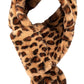 Latte C.C Faux Fur Scarf With Leopard Pattern, accents your look with a soft, highly versatile leopard design and keeps you warm and toasty on cold days and in winter. The variety of its color adds harmony & completes your outfit in perfect style. You will feel cozy, comfortable, and confident any time and any place with this scarf. Throw it on over so many pieces elevating any casual outfit!