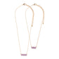 Lavender 2PCS Enamel MINI MAMA Pendant Moms and Kids Set Necklace, This is a beautiful set of matching MAMA/MINI Message pendant Necklace. These make a perfect gift for a mama and daughter duo, or any ladies who want to show their special connection. Matching with your little is always fun and these Enamel Necklace make dressing up even more special! This beautiful Mom Kids set is the ideal mother's day present.