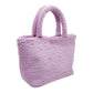 Lavender Fuzzy Fur Tote Bag, is a cute and beautiful mini tote bag that enriches your accessory collection and amps up your outlook with beautiful color variations. It perfectly goes with any outfit in any style. Easy to carry and keep your handy items safe and secure. Nice color variation gives you the opportunity to match the tote up with any ensemble, any time, and anywhere. An excellent gift for your near and dear ones. Have a cute look with this fuzzy fur tote!