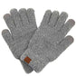Light Melange Gray C C solid boucle gloves, These boucle gloves are designed nicely that enrich your beauty and highlight and/or contrast many different outfits. Stay warm and cozy with these gloves in winter or cold weather. Different color variations give you the opportunity to coordinate with different outfits in style. Perfect pair for the holiday season, outdoor activity, camping, running, skiing, and holiday shopping. Stay beautiful and warm!
