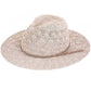 Light Taupe C.C Horseshoe Lace Knitting Panama Hat, whether you’re basking under the summer sun at the beach, lounging by the pool, or kicking back with friends at the lake, a great hat can keep you cool and comfortable even when the sun is high in the sky. Comfortable, and perfect for keeping the sun off of your face, neck, and shoulders, ideal for travelers who are on vacation or just spending some time in the great outdoors.