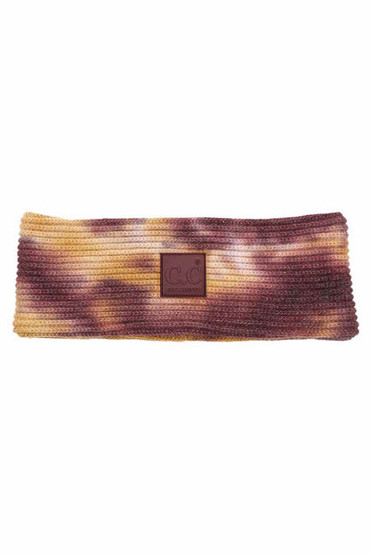 Moss Ginger C.C Tie Dye Headband With Rubber Patch, extract your glamour with an awesome look. Push back your hair with this rubber patch headband to show you up in a stylish way. Spice up any plain outfit and be ready to receive compliments. Be the ultimate trendsetter wearing this chic headband with all your stylish outfits! It's perfect for covering up a bad hair day! A beautiful gift for the persons you care about the most, even yourself! Stay stylish.