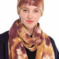 Moss Ginger C.C Tie Dye Headband With Rubber Patch, extract your glamour with an awesome look. Push back your hair with this rubber patch headband to show you up in a stylish way. Spice up any plain outfit and be ready to receive compliments. Be the ultimate trendsetter wearing this chic headband with all your stylish outfits! It's perfect for covering up a bad hair day! A beautiful gift for the persons you care about the most, even yourself! Stay stylish.