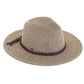 Multi Brown C.C Straw Panama Hat. Show your trendy side with this Straw Panama Sun hat. Have fun and look Stylish. Great for covering up when you are having a bad hair day, keep you incredibly relax as a great hat can keep you cool and comfortable even when the sun is high in the sky. perfect for protecting you from the rain, wind, snow, beach, pool, camping or any outdoor activities.