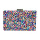 Multi Mother of Pearl Cluster Clutch Crossbody Bag. Look like the ultimate fashionista when carrying this Crossbody bag, great for when you need something small to carry or drop in your bag. This Cocktail bag switch up your style. Perfect Birthday Gift, Anniversary Gift, Mother's Day Gift.