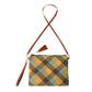 Mustard Plaid Check Crossbody Clutch Bag, extends your fashion and confidence. These trendy and colorful bags come with adjustable and detachable hand straps to enhance your comfortability. Different colors give you the choice to take your own. It's lightweight and easy to carry. A perfect gift for birthdays, holidays, Christmas, New year, etc.