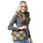 Mustard Plaid Check Crossbody Clutch Bag, extends your fashion and confidence. These trendy and colorful bags come with adjustable and detachable hand straps to enhance your comfortability. Different colors give you the choice to take your own. It's lightweight and easy to carry. A perfect gift for birthdays, holidays, Christmas, New year, etc.