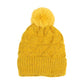 Mustard Pom Pom Multi Color Lurex Knit Beanie Hat, The winter hats for women is made of high-quality material, safe and harmless, soft, warm, breathable and comfortable to wear. Accessorize the fun way with this faux fur pom pom lurex beanie hat, the autumnal touch you need to finish your outfit in style. Awesome winter gift accessory! Perfect Gift Birthday, Christmas, Holiday, Anniversary, Valentine’s Day, Loved One.