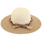 Natural C.C Wooden Beads Braids trim  Two Tone Hat, adds a great accent to your wardrobe, Unique, timeless and classic Hat looks cool and fashionable. Perfect for that bad hair day, or simply casual everyday wear; Perfect for bad hair days or simply casual everyday wear; Great gift for that fashionable on-trend friend. Perfect Gift Birthday, Holiday, Christmas . 