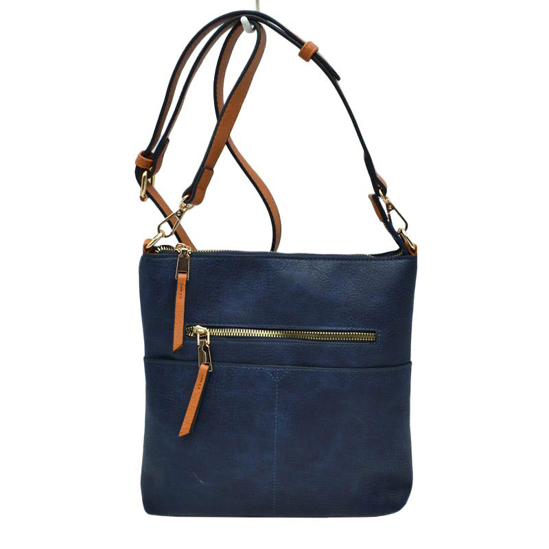 Navy Blue Vegan Zip Pocket Crossbody Bag Faux Leather Zip Pocket Crossbody Bag Small Messenger Bag, look like the ultimate fashionista carrying this small braided bag! It will be your new favorite accessory. Easy to carry specially lightweight ideal for a night out on the town. Perfect Birthday Gift, Everyday Bag, Anniversary Gift, Grduation Gift, Holiday, Christmas, New Years, Anniversary, Valentine's day.