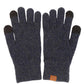 Navy C.C Soft Recycled Fine Yarn Gloves, This beautiful gloves design gives you the ability to highlight and/or contrast many different outfits. Stay warm and soft with this gloves especially in the cold weather. Perfect pair to holiday season, outdoor activity, camping, running, skiing and holiday shopping. Keep yourself cozy and warm.