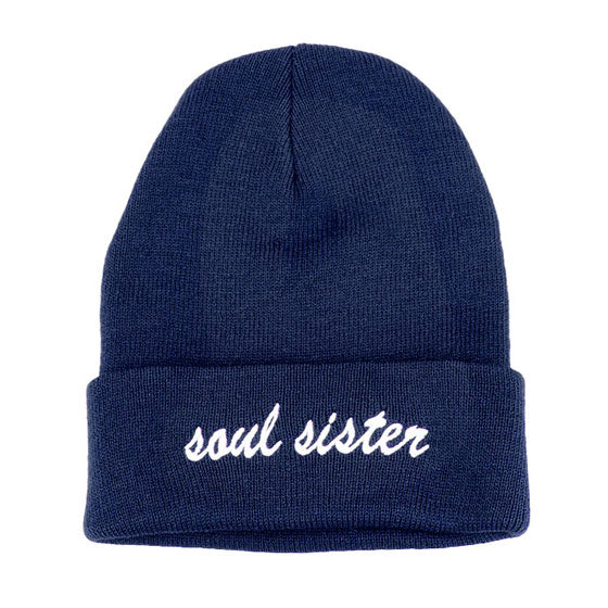 Navy Soul Sister Soft Solid Color Beanie Hat, Before running out the door into the cool air, you’ll want to reach for these toasty beanie to keep your hands warm. Accessorize the fun way with these beanie, it's the autumnal touch you need to finish your outfit in style. Awesome winter gift accessory!
