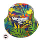 Navy Tropical Leaf  Printed Reversible Bucket Hat, whether you’re basking under the summer sun at the beach, lounging by the pool, or kicking back with friends at the lake, a great hat can keep you cool and comfortable even when the sun is high in the sky. Large, comfortable, and perfect for keeping the sun off of your face.