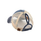 Navy US Flag Ponytail Baseball Cap, comfy vintage cap great for a bad hair day, pull your bun or ponytail thru the back opening, great for keeping your hair away from face while exercising, running, playing sports or just taking a walk. Perfect Birthday Gift, Mother's Day Gift, Anniversary Gift, Thank you Gift, Graduation