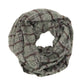 Olive Green Plaid Check Infinity Scarf, Fashionable and stylish, Accent your look with this soft, highly versatile scarf. Great for daily wear in the cold winter to protect you against chill, classic infinity-style scarf & amps up the glamour with plush material that feels amazing snuggled up against your cheeks. This elegant premium quality scarf is a great addition to your collection of fashion accessories. Awesome winter gift accessory!