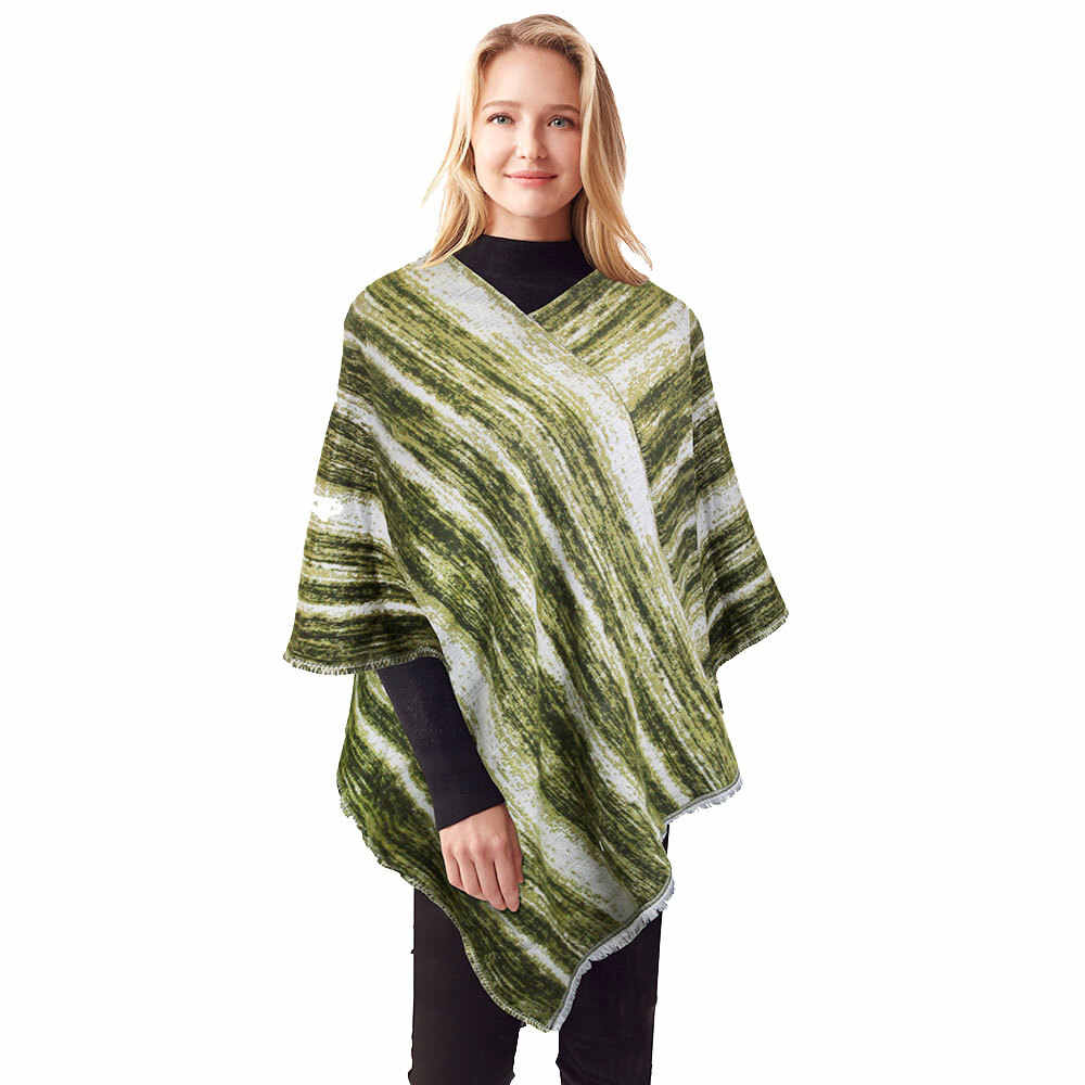 Vertical Patterned Poncho, Women V-Neck Ruana, ideal for layering, this chevron design will accent your look while keeping you warm and cozy. Fall fashion made easy. Perfect Birthday Gift, Christmas Gift, Anniversary Gift, Regalo Navidad, Regalo Cumpleanos, Valentine's Day Gift