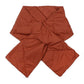 Orange Padding Oblong Pull Through Scarf, delicate, warm, on trend & fabulous, a luxe addition to any cold-weather ensemble. Great for daily wear in the cold winter to protect you against chill, classic infinity-style scarf & amps up the glamour with plush material that feels amazing snuggled up against your cheeks.