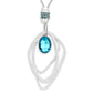Oval Glass Crystal Triple Abstract Hoop Necklace with earrings set; exquisite beautifully crafted charms add a gorgeous glow to any outfit. Perfect Birthday Gift, Anniversary Gift, Mother's Day Gift, Anniversary Gift, Graduation Gift, Prom Jewelry, Just Because Gift, Thank you Gift, Keepsake Gift, Mom Gift