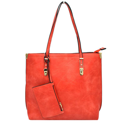 Peach Faux Leather 2 In 1 Shoulder Bag Tote Handbag. Look like the ultimate fashionista with these vintage shoulder bags! Add something special to your outfit! This fashionable bag will be your new favorite accessory. Perfect Birthday Gift, Anniversary Gift, Mother's Day Gift, Graduation Gift, Valentine's Day Gift.