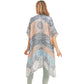 Peach Floral Leaf Patterned Cover Up Kimono Poncho, Absolutely fab for this summer & spring season to amp up your attire & make you comfortable in dressing up. These kimonos feature a floral leaf pattern that is easy to pair with so many tops. Lightweight and breathable fabric, comfortable to wear. Suitable for weekends, work, holidays, beach, parties, clubs, nights, evenings, dates, casual and other occasions