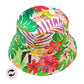 Peach Tropical Leaf  Printed Reversible Bucket Hat, whether you’re basking under the summer sun at the beach, lounging by the pool, or kicking back with friends at the lake, a great hat can keep you cool and comfortable even when the sun is high in the sky. Large, comfortable, and perfect for keeping the sun off of your face.