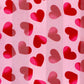 Pink 6PCS Satin Striped Heart Patterned Scarves, Accent your look with this soft, highly versatile scarf. These heart-patterned scarves are great for daily wear to protect you against chill & dust. Satin striped style scarf has different color variations to give you the option of choosing your own. It amps up the glamour with a plush material that feels amazing and snuggled up against your cheeks. 