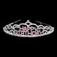 Pink Crystal Rhinestone Happy Birthday Party Tiara. this crystal rhinestone tiara is a classic royal tiara made from gorgeous rhinestone that reveals the epitome of elegance and birthday luxury, and grace. This unique Hair Jewelry is suitable for birthdays. to add a luxe, attraction, and a perfect touch of class. It's a very exquisite gift for the birthday girl that will bring a smile of joy to her.